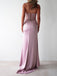 Sexy Sweetheart Sleeveless Mermaid With Side Split Long Prom Dresses, PG68