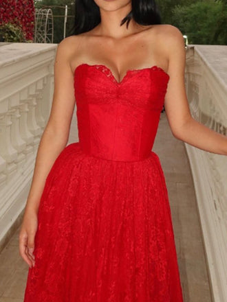 Unique Sweetheart Sleeveless A-line Satin Long Prom Dresses For Party, PG562