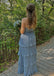 Soft Sweetheart Sleeveless A-line Jersey Long Prom Dresses For Party, PG1017