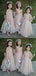 Simple High Neck Sleeveless A-line Flower Girl Dresses For Wedding Party, PGF08