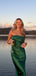 Soft Sweetheart Sleeveless Mermaid Satin Long Prom Dresses For Party, PG424