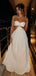 Sexy Sweetheart Sleeveless A-line Satin Long Prom Dresses For Party, PG656