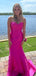 Sexy Sweetheart Sleeveless Mermaid Long Prom Dresses, PG72