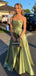 Formal Sweetheart Sleeveless A-line Satin Long Prom Dresses For Party, PG730