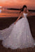 Sparkly Spaghetti Strap Sleeveless A-line Sequin Long Prom Dresses For Party, PG460