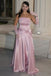 Soft Sweetheart Sleeveless Mermaid Satin Long Prom Dresses For Party, PG602