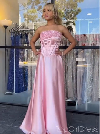 Soft Sweetheart Sleeveless Mermaid Satin Long Prom Dresses For Party, PG824