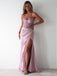 Sexy Sweetheart Sleeveless Mermaid With Side Split Long Prom Dresses, PG68