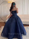 Formal Sweetheart Sleeveless A-line Satin Long Prom Dresses For Party, PG468