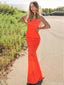 Sexy Spaghetti Strap Mermaid Sleeveless Prom Dresses For Party, PG152