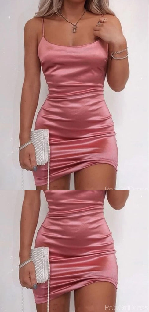 Sexy Spaghetti Strap Sleeveless Mermaid Short Homecoming Dresses For Wedding Party, PGH11