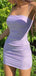 Sexy Spaghetti Strap Sleeveless Short Mermaid Homecoming Dresses For Party, PGH70