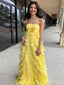 Cute Sweetheart Sleeveless A-line Satin Long Prom Dresses For Party, PG803