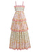 Cute Spaghetti Strap Sleeveless A-line Satin Long Prom Dresses For Party, PG804