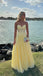 Elegant Sweetheart Sleeveless A-line Lace Long Prom Dresses For Party, PG848