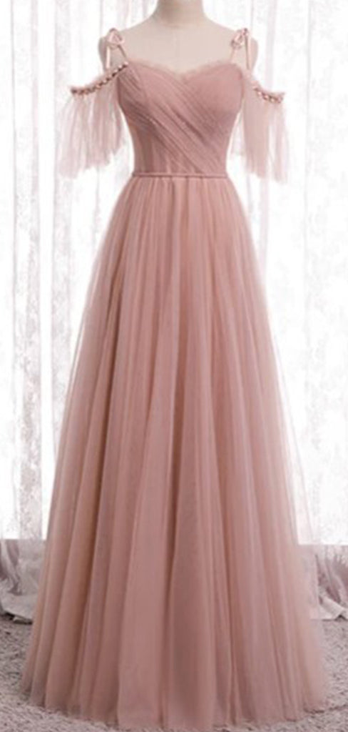 Formal Off-shoulder Sleeveless Mermaid A-line Prom Dresses For Wedding Party, PG33