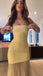 Sexy Sweetheart Sleeveless Mermaid Satin Long Prom Dresses For Party, PG809