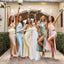 Sexy Mismatched Sleeveless Mermaid Bridesmaid Dresses For Wedding Party, PGB102