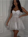 Shiny Sweetheart Sleeveless Short A-line Homecoming Dresses For Party, PGH138