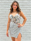 Sexy Spaghetti Strap Sleeveless Sequin Mermaid Homecoming Dresses For Party, PGH343