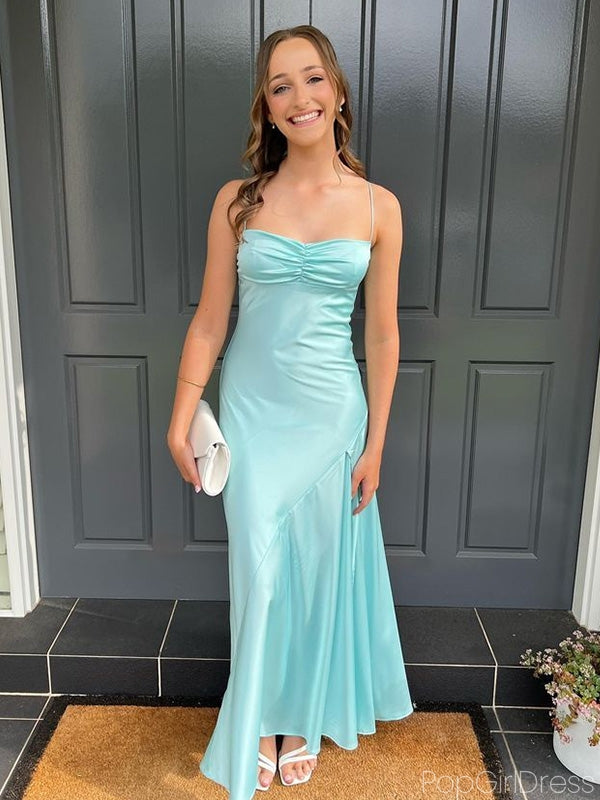 Sexy Spaghetti Strap Sleeveless Mermaid Prom Dresses For Party, PG168